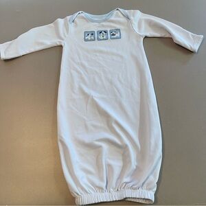 Halo White Sleep Sack with Blue Accents